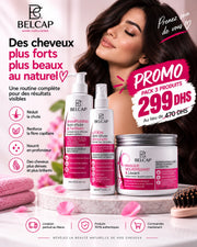 Pack Routine Capillaire BELCAP – Shampoing, Lotion & Masque